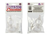 Basic Essentials Vibrating Dual Support Enhancer Cock Ring Cock Rings
